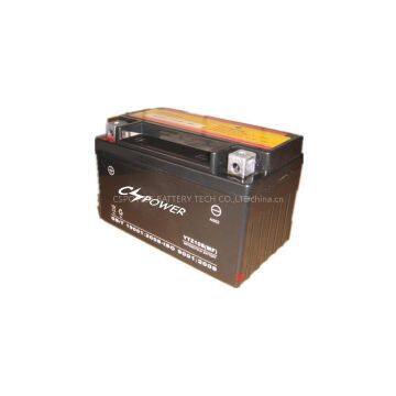 Dry Charged Maintenance Free Motorcycle Battery with Acid Pack