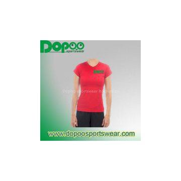 Dri Fit Jersey Red Women\'s Uniform Polo Shirts