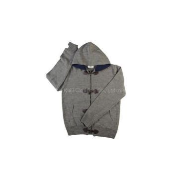 2015 fall good quality factory made hoody casual cardigan sweater