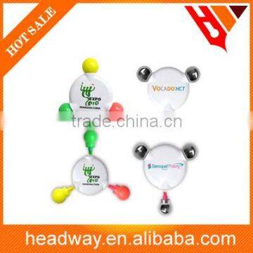 3in 1 promotion cute triangle gift highlighter pen