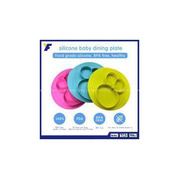 100% Food Grade Silicone Placemat for Kids Baby Feeding Mat
