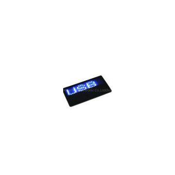 7x23 led scrolling message tag