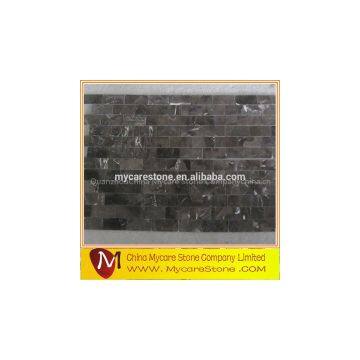 Customized design Dark emperador marble mosaic for tiles