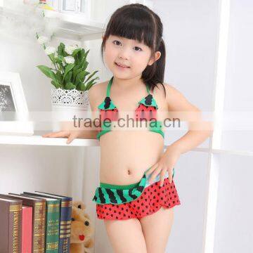 Fashion children swimwear nylon two-pieces swimsuit and baby kids swimsuit kids swimsuit