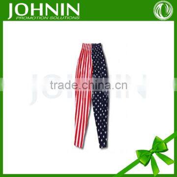 Wholesale custom print all sizes American flag khakis