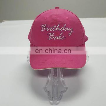 Custom made in china light up sun cap dad man hat with led