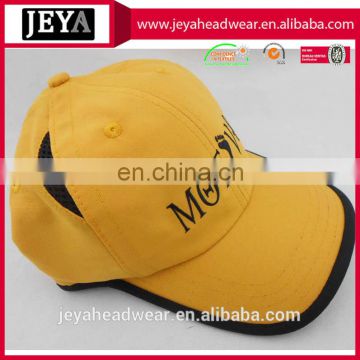 Custom Breathable mesh embroidered hiking sports caps lovely wholesale mens sports cap