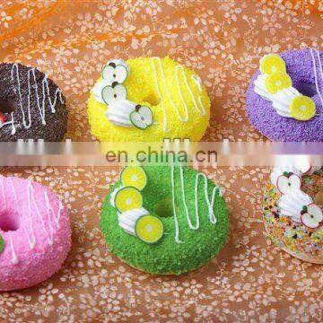 Simulation Food Fridge Magnet/Artificial fake Donut pvc Fridge Magnets MF-0022