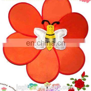 Beautiful Flower Design Plastic Novelty Windmill for Kid photo-1