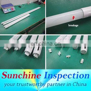 led inspection services/hangzhou ningbo port/business cooperation