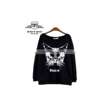 Hot Sale Cheap OEM 3D Printed Cowl Neck Women Hoodies Design Your Own photo-4