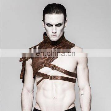 Steampunk Punk Rave Men's Leather Shoulder-neck Harness S-207 photo-2