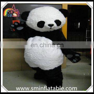 Hola Panda Mascot Costume, Plush Cartoon Cosplay Costume photo-2