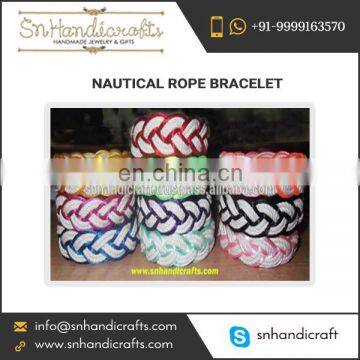 International Trader Supplying Nautical Rope Bracelet for Bulk Importers