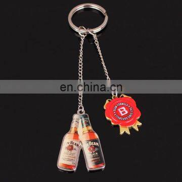 Promotional Gifts Custom Beer Bottle Keychain photo-3
