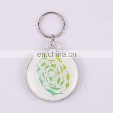 Customized OEM plastic keychain,acrylic keyring