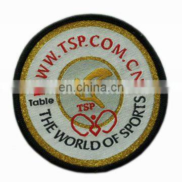 washable Embroidered Woven Patch Woven Labels for garment