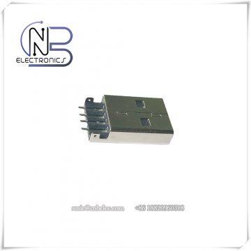 Short Solder A Type USB 2.0 Male Connector With Housing photo-4