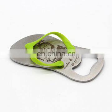 Bottle opener gadget for opening tins with slipper bottle opener