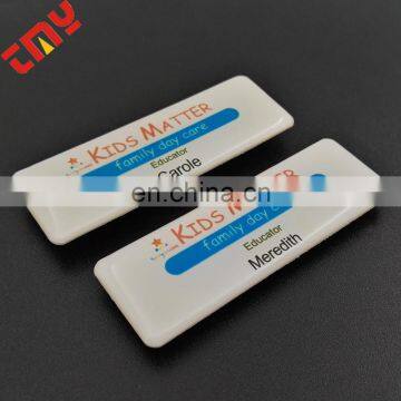 promotional cheap price pvc name badge manufacturer from china