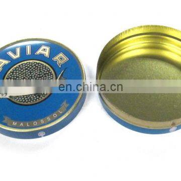 Metal box packaging,caviar packaging box,tin cans for food canning