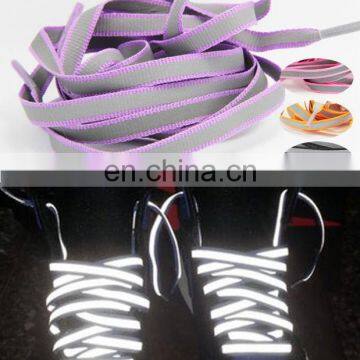 2015 New design Reflective shoelace with low price and high quality from Yolite manufacture