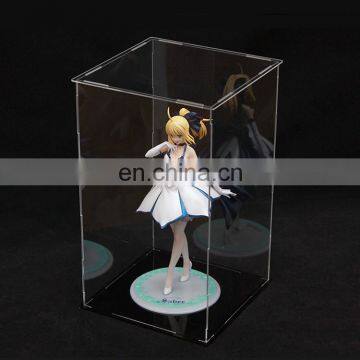 Dismountable acrylic model display box with saving freight