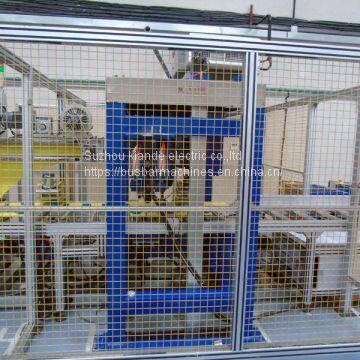 Automatic Busbar Fabrication Equipment For 2 Piece Type Busbar Clamp And Riveting photo-3