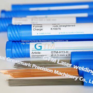 Laser Welding Wire/rod (Germany GTM--NAK80,8407 S136,H13)