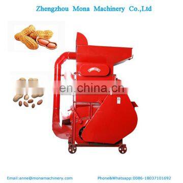 High efficiency peanut shelling machine|groundnut shelling equipment with stock