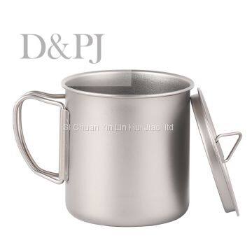 400 ML Titanium Coffee Cup | Lightweight Coffee Mug | Titanium Tea Cup | Coffee Lover | Tea Lover | Pure Titanium Tableware photo-2