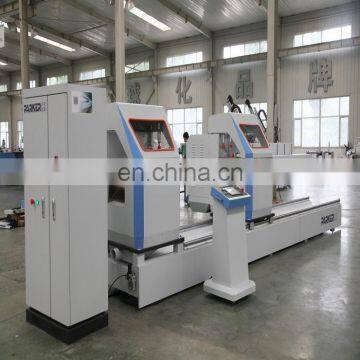 LJZ2X-CNC-500*4200 Aluminium Profile Heavy Duty CNC Double Head Cutting Machine