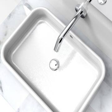 Temperature Control Auto Shut Off Faucet No Touch Bathroom Faucet