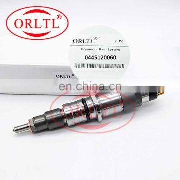 ORLTL 0 445 120 060 Fuel Injector Assembly 0445120060 common rail exchange injectors 0445 120 060 injector for DONGFENG