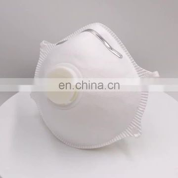 Custom Design with Air PM2.5 Filter White Fashion Cup Shaped Mouth Dust Mask