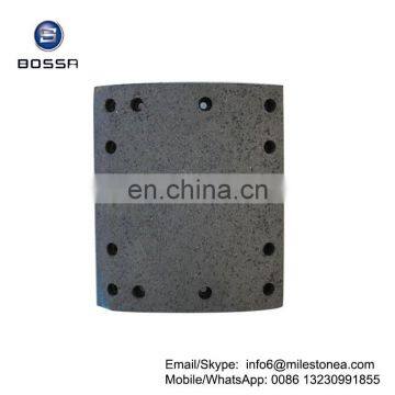 Truck drum brake lining 19369 19370 fu4/5/3