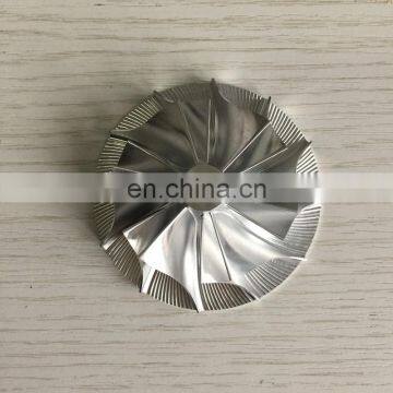 K16 forward 46.10/65.94mm 6+6 blades turbo milling/aluminum 2618/billet compressor wheel