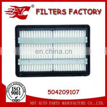 High Quality Industry Air Filter Auto PP Air Filter Element 504209107 photo-5