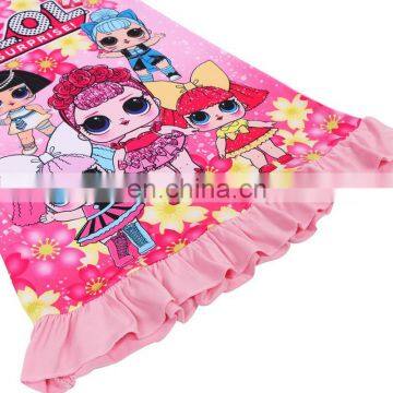 Clothes Dress 2020 Summer Cotton Cartoon Kids Girls Dress Children Clothes