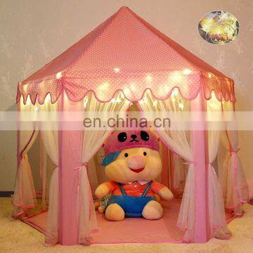 Princess Tent Girls Large Playhouse Kids Castle Play Tent Toy Tent for Children Indoor and Outdoor Game photo-4