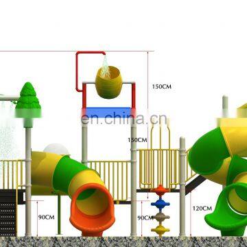 Water Slide Swimming Pool Game Factory in China , Fiberglass Kids Toys
