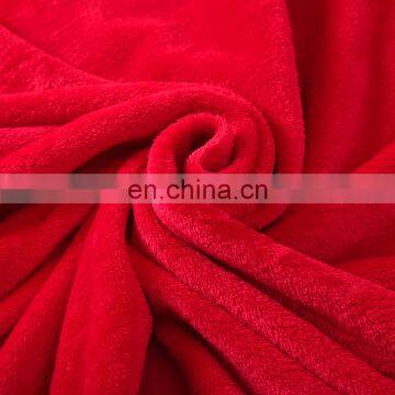 2020 Factory Direct Supply Wholesale Price Solid Colour Multi Szie Accept Customized Flannel Blanket for Traveling and Picnic photo-4