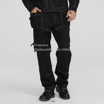 Men's Anti-static Cargo Work Pants With Side Pockets