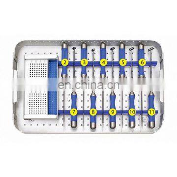 China Manufacture Spine Surgery Posterior Cervical Laminar Plate Instrument Set for Spinal Orthopedic Surgical Instruments