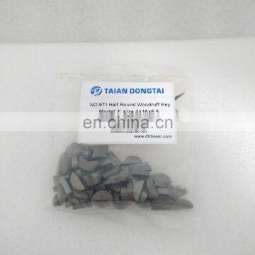 NO.971 Half Round Woodruff Key 100PCS PER SET photo-3