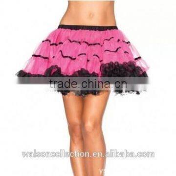 LADIES WOMENS GIRLS NEON TUTU TULLE SKIRT DANCE WEAR FISHNET NET