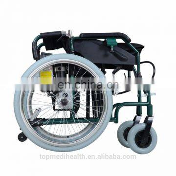 Christmas Promotion Gift Aluminum Power Wheelchair for fat people