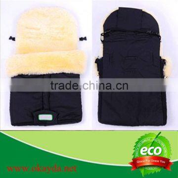 2015 Winter New Cute Sheep Fur Envelop Baby Sleeping Bag