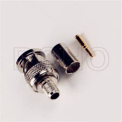 Female Plug Straight RF Coaxial BNC Connector for Rg58 59 6 11 Cable photo-3