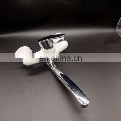 Plastic Steel White Shower Faucet Mixer photo-5